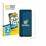 BROTECT Screenprotector voor Samsung Galaxy M05 - Folie Beschermfolie transparant 2 Stuks