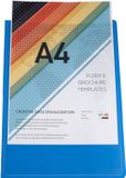 Exacompta 8x Kreacover® Personaliseerbare showalbums PP met vaste rug - 60 tassen - 120 zichten - A4 - Geassorteerd