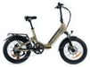 ENGWE L20 3.0 Boost Vélo pliant électrique - Vélo électrique - 20 pouces - Moteur 250W - 7 vitesses - Autonomie 135 km - Freins à disque hydrauliques - Champagne