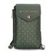 Pepe Jeans Bethany kleine schoudertas groen 9,5x16,5 cm kunstleer