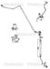 TRISCAN conduite haute pression et conduite basse pression climatisation conduite haute pression 9010 11009 pour BMW 1 hayon (F20)