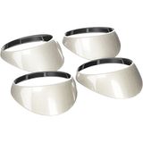 Audi 8X2072900BB9A decoratieve schermen voor luchtuitlaat rechtssturing 4-delig in cortina-wit