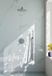 Fortifura Calvi Inbouw Regendoucheset - rond - thermostatisch - wandarm - 25cm - hoofddouche - staaf handdouche - PVD - geborsteld RVS