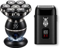 Brothers in Style Scheerapparaat Mannen - Foil Shaver Triple Blade - Skull Master Bundel