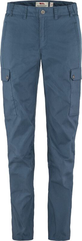 Fjällräven Stina Broek Dames - blauw