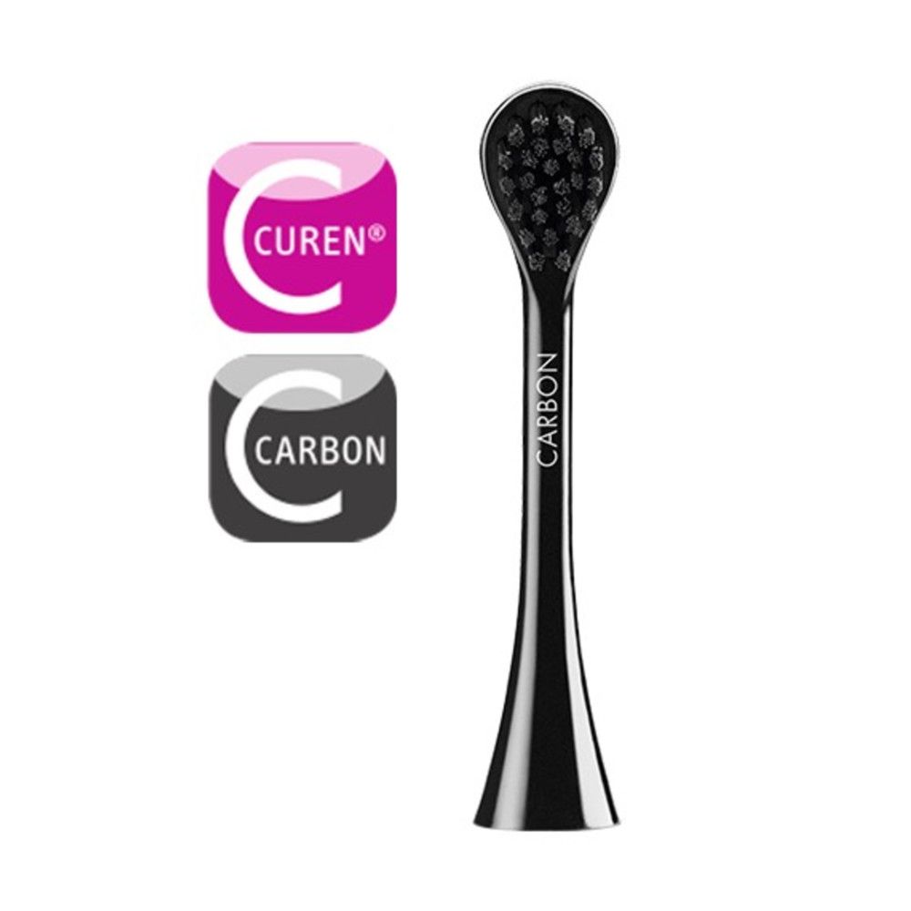 Curaprox Carbon Hydrosonic Black is White Opzetborstels - 7612412428834