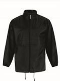 B&C Edelman Bv Windjas/regenjas voor heren zwart maat 2XL