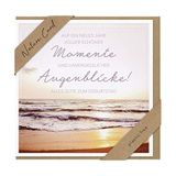 bsb Verjaardagskaart - Natuurkaart - Strand - Met envelop kraftpapier