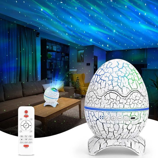 Sky Projector - 16 Effecten - Muziek Speaker - Bluetooth - Sterren Projector - Starry Projector Light - Sky Projector Kinderen - Galaxy Projector