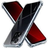Phonillico® Case voor Xiaomi 13T / 13T PRO - Schokbestendige bescherming Zacht TPU Transparant