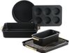 GreenPan Padova Reserve Bakeware 6-delig - PFAS-vrije antikleeflaag - Keramische bakvorm - Ovenbestendig tot 230°C - Zwart