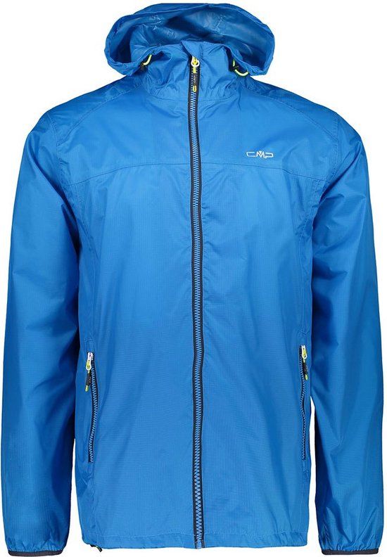 CMP Regenjas voor heren, met vaste capuchon - 8056381237575