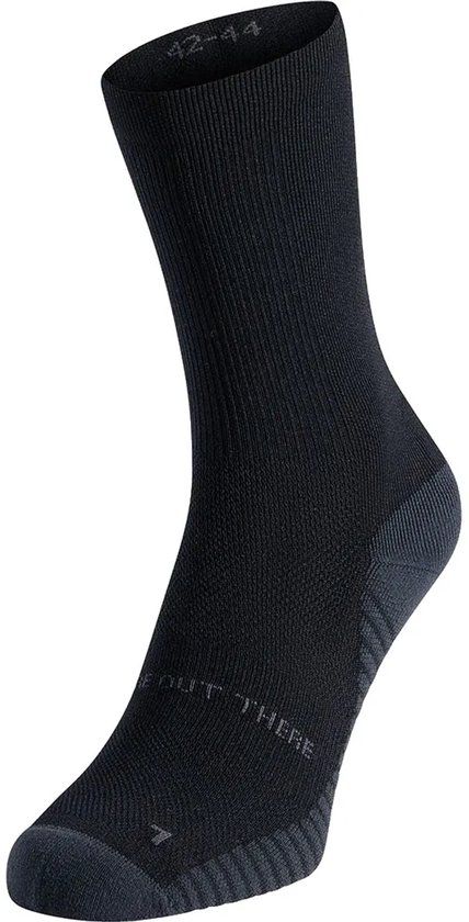 Odlo Performance Run Crew Sokken Unisex - Zwart, Maat 36-38