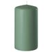 Enlightening Candles Cilinderkaars/stompkaars - groen - D8 x H12 cm - 45 branduren