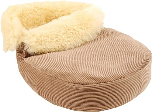 Kaiser Naturfellprodukte 64004 Voetwarmer Medi Cord, beige