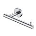 JQK Chroom toiletpapierhouder, 5 inch 304 roestvrijstalen tissuepapierdispenser voor badkamer, Mega rollen vasthouden, gepolijst chroom wandhouder, TPH100-CH