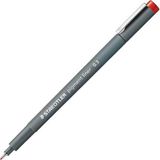 STAEDTLER pigment liner 0,5 mm rood