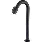 Wiesbaden Victoria Robinet de lavabo - Robinet de toilette - Robinet d'eau froide - XL - 1/2 - Noir mat