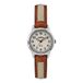 Timex Klassiek kwartshorloge voor dames, met leren armband