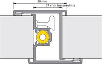 ALPROKON ALUMINIUM B.V. Goot 40mm 245cm U20x174 (slottype 1200)