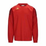Kappa Sweatshirt Gaverno Rood/Rood Dk Dahlia Polyester Heren 4XL Lente/Zomer 2023