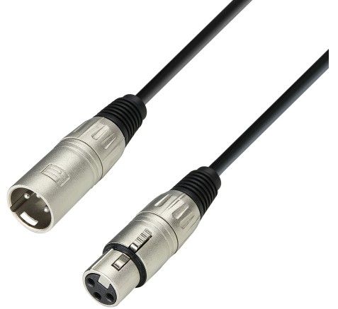 Adam Hall 3 Star - Audio kabel - 6 m - Zwart