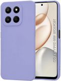 Techsuit Hoesje geschikt voor HONOR 400 Smart - Soft Flex Silicone Back Cover - Light Purple