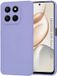 Techsuit Hoesje geschikt voor HONOR 400 Smart - Soft Flex Silicone Back Cover - Light Purple