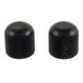 Allparts MK-0110-003 Dome Knob Set Noir (Set de 2)