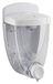 Gedy Torpedo Zeepdispenser, Thermoplastische harsen, Wit, Groot