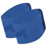Xtreme Morethansocks - Scheenbeschermer bandjes - Kobalt Blauw