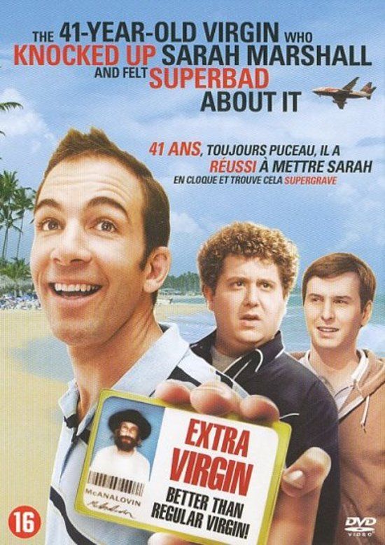 41 Year Old Virgin That Knocked Up Sarah Marshall And Felt Superbad About It - DVD