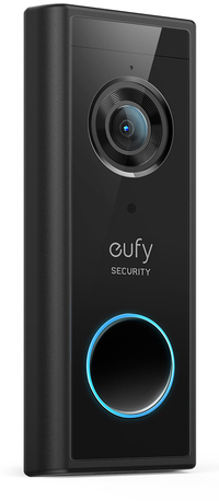 Eufy Security Video Doorbell - 2K HD - Wireless - Black