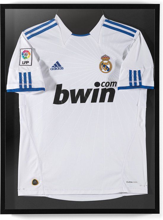 ACAZA Wissellijst - Shirt inlijsten - 60x80 cm - Zwart - 3D fotolijst