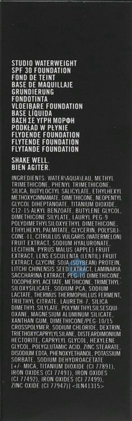 MAC Waterweight SPF 30 Foundation - NC37 - 30ml