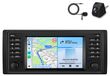 BMW Autoradio avec caméra et microphone pour 5-serie (E39), X5 (E53), 7-serie (E38). CarPlay sans fil, Android Auto, WiFi, navigation GPS, RDS, DSP, DAB+, écran 7 pouces, stockage 2+64 Go, Bluetooth
