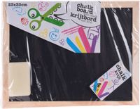 Merkloos / Sans marque Schoolbord Krijtbord - 23 x 30 cm - Houten Omlijsting