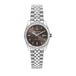 Lucien Rochat R0453124516 Dames Polshorloge Kwarts Zilverkleurig Staal Bruine Wijzerplaat Saffierglas 31mm