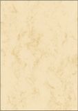 SIGEL DP181 briefpapier/marmerpapier, beige, A4, 90 g, 25 vellen