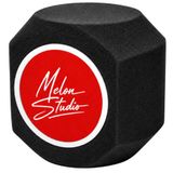 Melon Studio Popfilter voor microfoon, spraakisolatiecabine, draagbare uitrusting, geluidsopnamefilter, vermindering van schuimreflecties