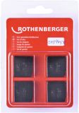 ROTHENBERGER SC snijbekken, NPT, 1.1/2", 4 stuks