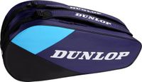 Dunlop FX Club 10RKT Tennistas Unisex Sporttas Violet/Zwart/Cyaan
