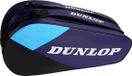 Dunlop FX Club 10RKT Tennistas Unisex Sporttas Violet/Zwart/Cyaan