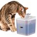 Ferplast ARES fontein voor katten en kleine honden, waterdispenser met LED, 2 liter inhoud, drietrapsfilter, inclusief voeding