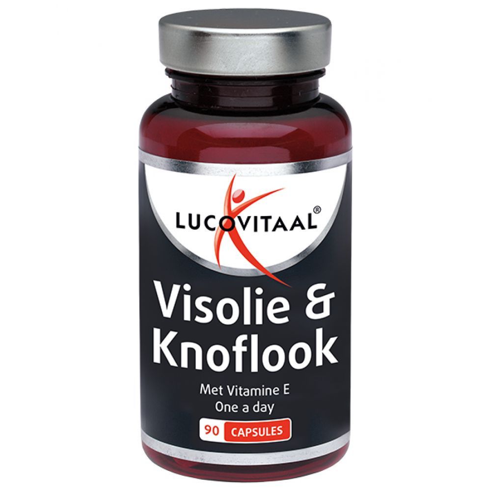 Lucovitaal Visolie en Knoflook Capsules - 8713713000268