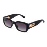 Furla Gafas de sol (SFUB07), Total Shiny Black (Smoke Gradient Smoke), 54/20/140, Vrouwelijk