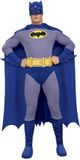Batman Rubie's Officieel Batman-kostuum voor volwassenen, blauw, grijs, S