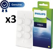 Philips / Saeco CA6704/10 Koffiemachinereiniger - 3x 6 tabletten