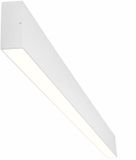 BES LED Lineaire LED Hanglamp - 120cm - Wit - 36W - 4320lm - Koud Wit 6000K