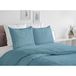 Home Passion beddengoedset, 4-delig, 100% katoen, 57 draden/cm², 240 x 300 cm, Fukuoka Celadon, blauw